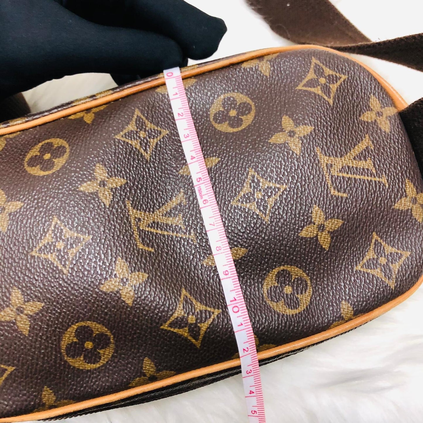 Louis-Vuitton Monogram Pochette Gange Crossbody Fanny Waist Belt Bag