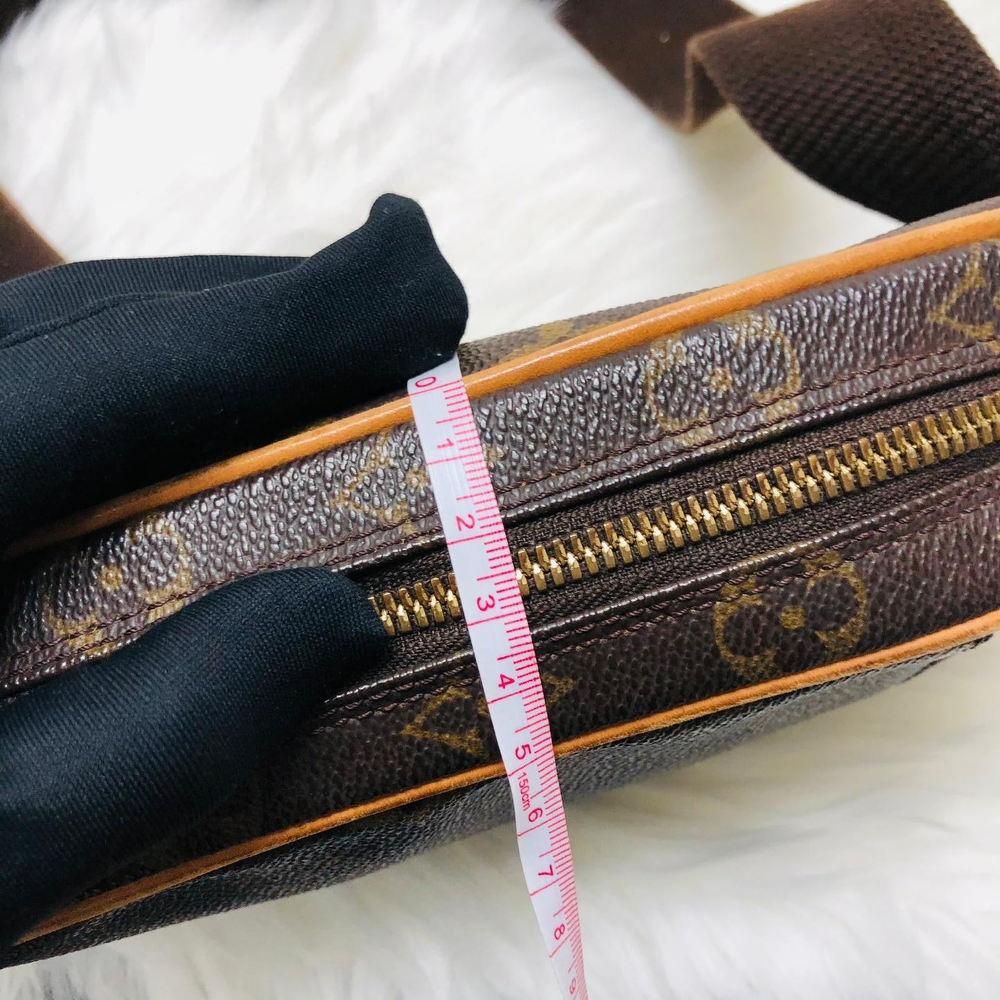 Louis-Vuitton Monogram Pochette Gange Crossbody Fanny Waist Belt Bag