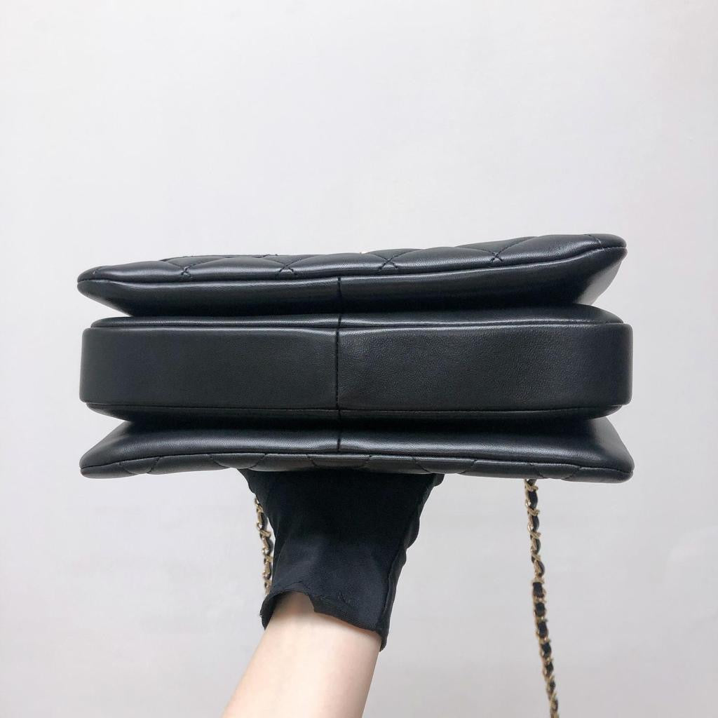 Small Trendy CC in Lambskin Leather with GHW