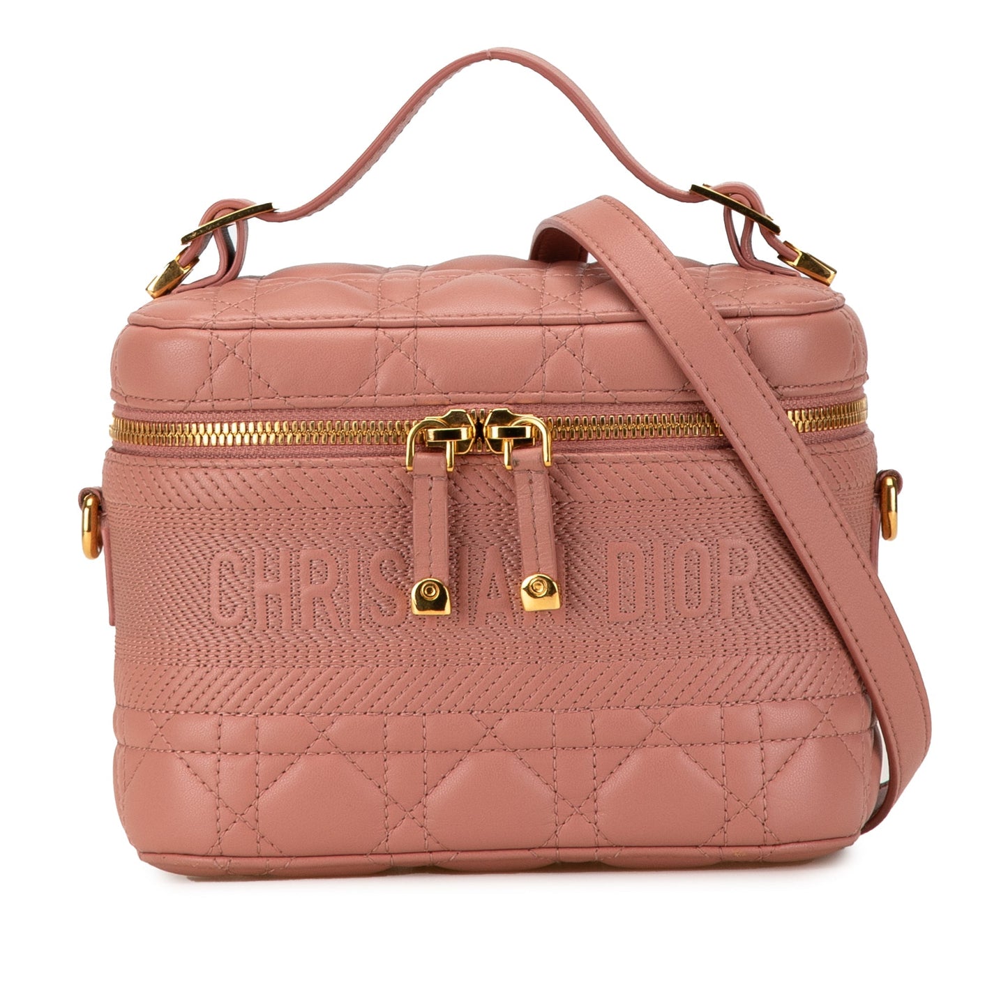Small Lambskin Cannage DiorTravel Vanity Case