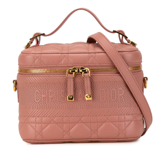 Small Lambskin Cannage DiorTravel Vanity Case