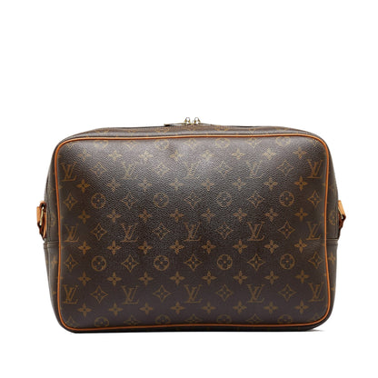 LOUIS VUITTON Monogram Reporter GM Crossbody Bag