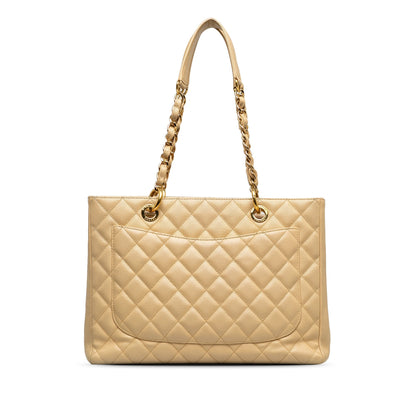 CHANEL Caviar Grand Shopping Tote Tote Bag