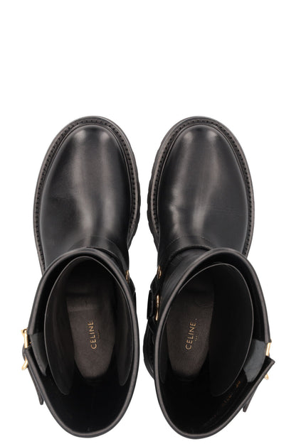 CELINE Biker Boots Black