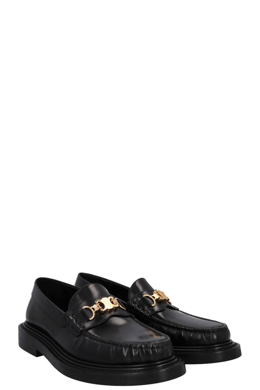 CELINE Triomphe Loafers Black
