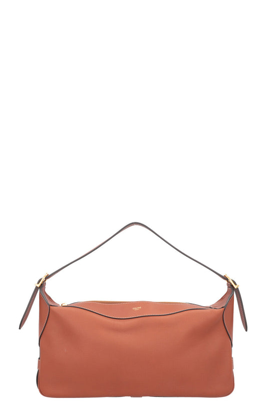 CELINE Medium Romy Bag Leather Brown