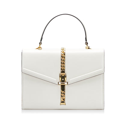 Gucci Sylvie 1969 Leather Satchel