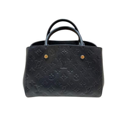 Louis-Vuitton Montaigne MM Empreinte Black GHW