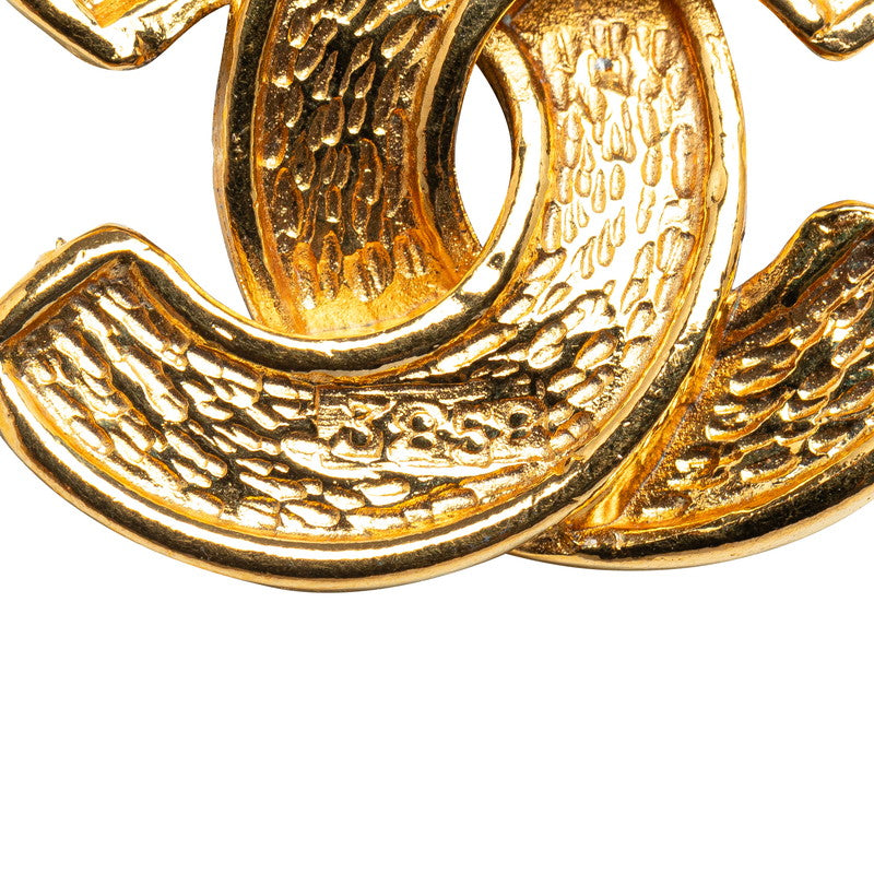Quilted CC Logo Pendant Necklace - '10s