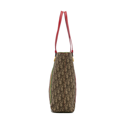 Brown Dior Diorissimo Rasta Tote Bag