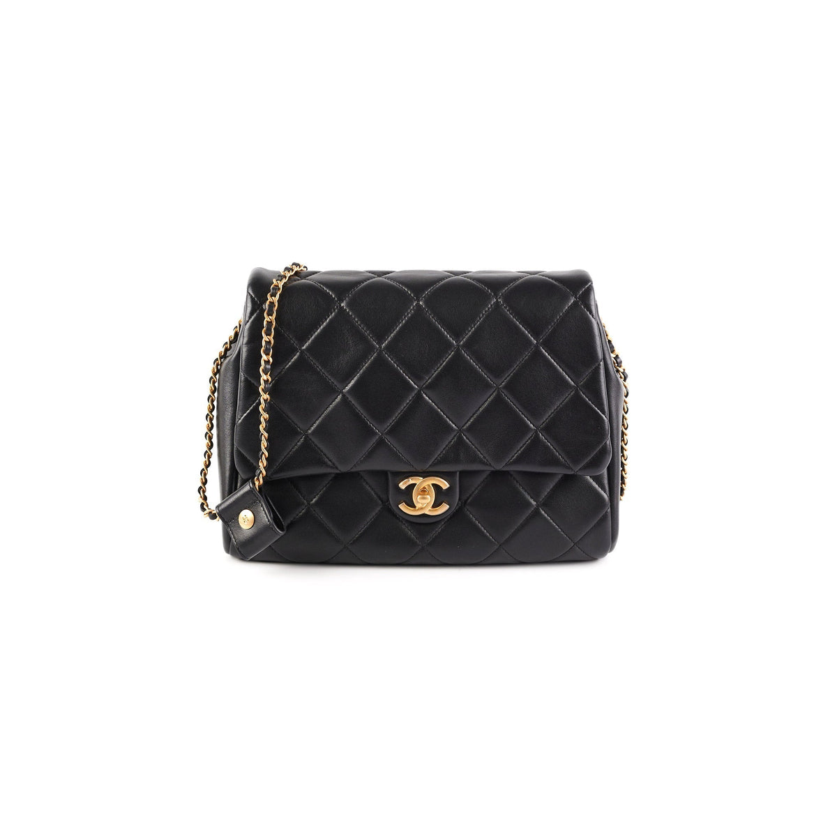 Chanel Seasonal Flap Black Bag