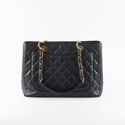 Chanel Grand Shopping Tote GST Black
