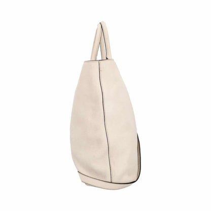 PRADA Leather Tote White