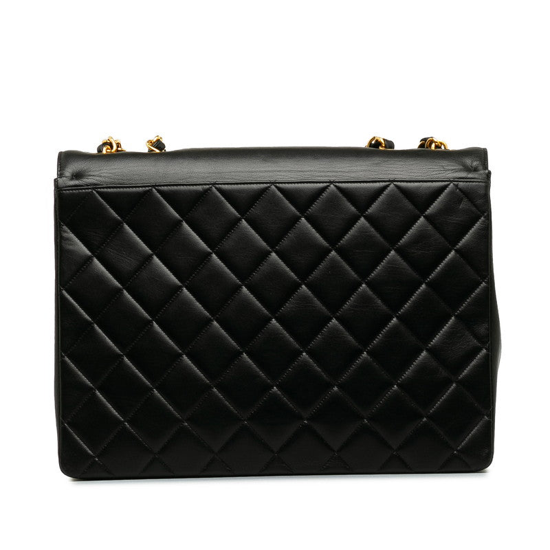 Chanel CC Matelasse Single Flap Shoulder Bag  Leather Shoulder Bag in Excellent condition