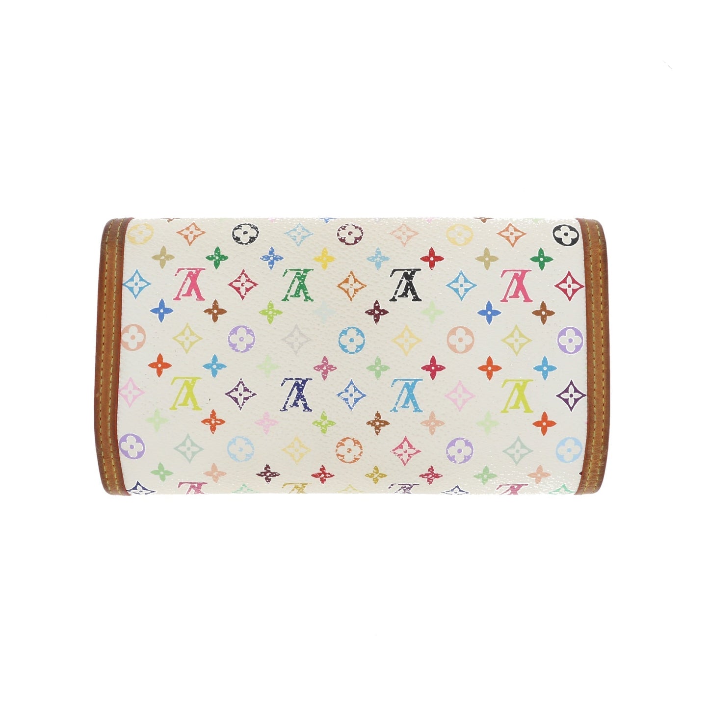 LOUIS VUITTON Wallet in White Canvas