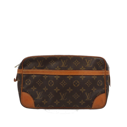 LOUIS VUITTON Travel Bag in Brown Canvas