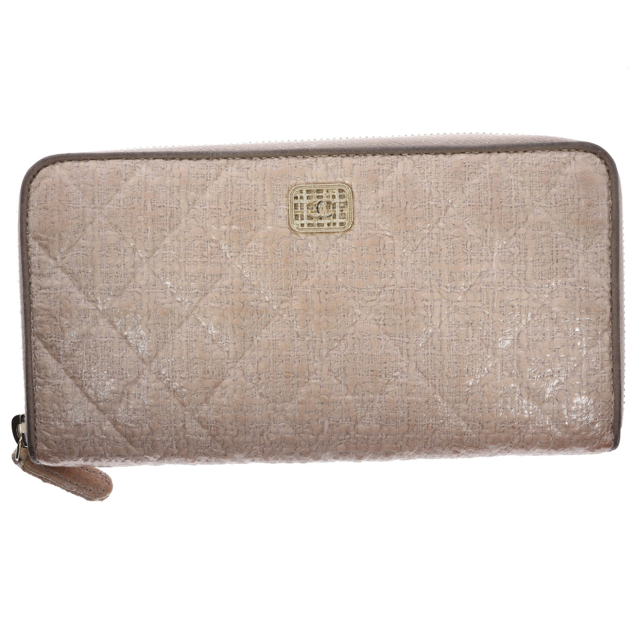 CHANEL Wallet in Beige Leather