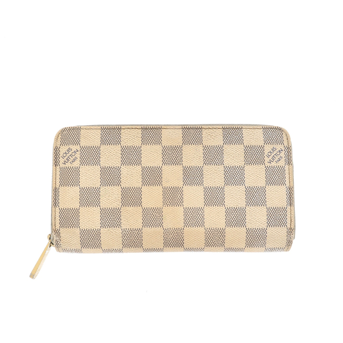 LOUIS VUITTON Wallet in White Canvas