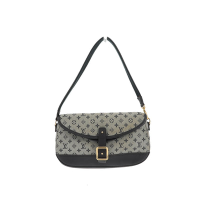 LOUIS VUITTON Shoulder Bag in Blue Fabric