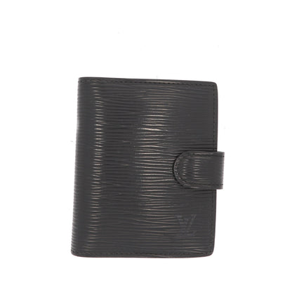 LOUIS VUITTON Agenda Cover in Black Leather