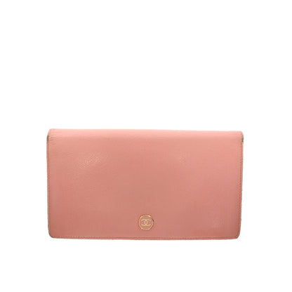 CHANEL Wallet in Pink Leather