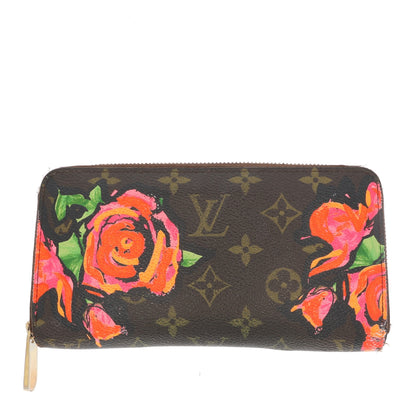 LOUIS VUITTON x Stephen Sprouse Roses wallet Monogram
