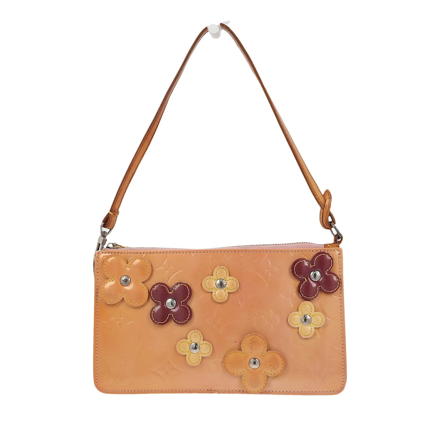 LOUIS VUITTON Lexington Pochette in Yellow Patent