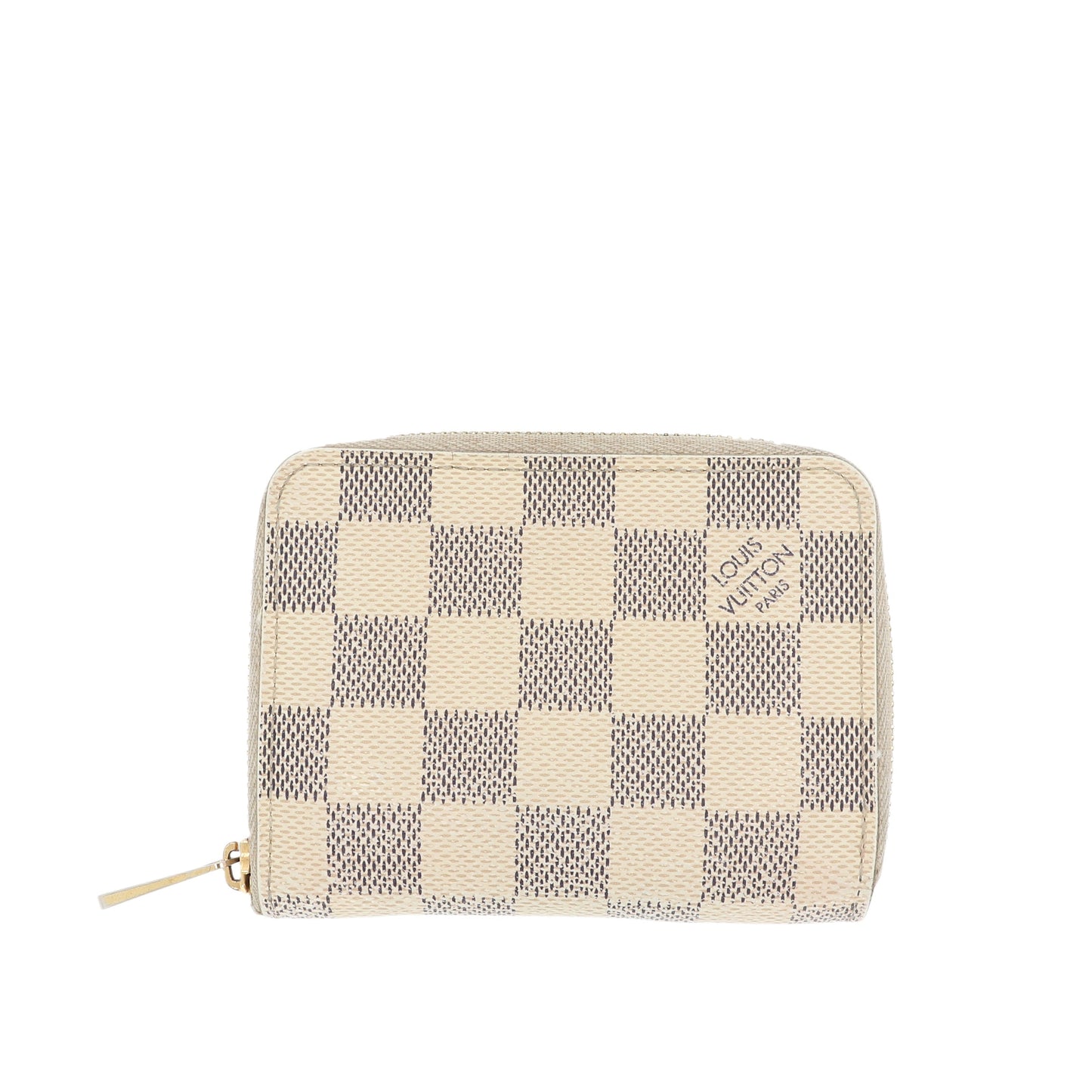 LOUIS VUITTON Wallet in White Canvas