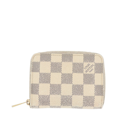 LOUIS VUITTON Wallet in White Canvas