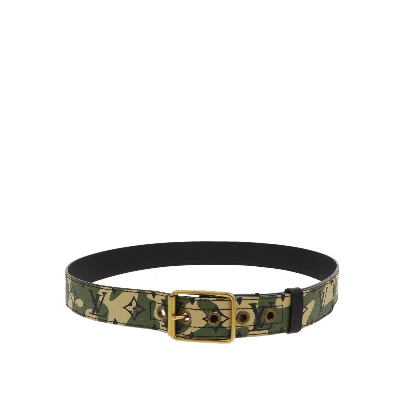 LOUIS VUITTON Limited Edition x Takashi Murakami Camouflage Belt