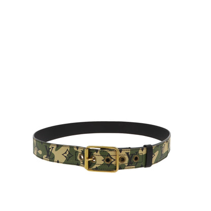 LOUIS VUITTON Limited Edition x Takashi Murakami Camouflage Belt