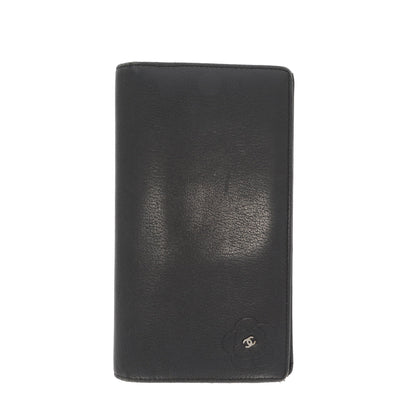 CHANEL Wallet in Black Leather