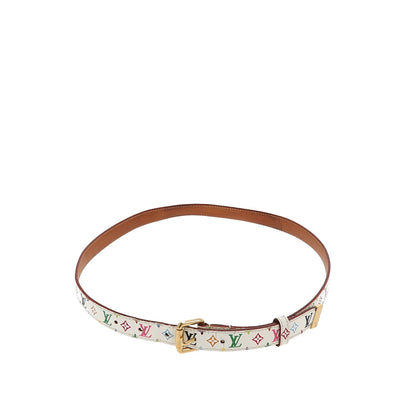 LOUIS VUITTON Belt in Multicolor Leather