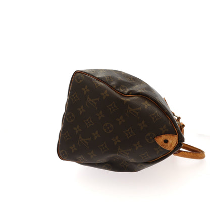 LOUIS VUITTON Speedy Handbag in Brown Canvas