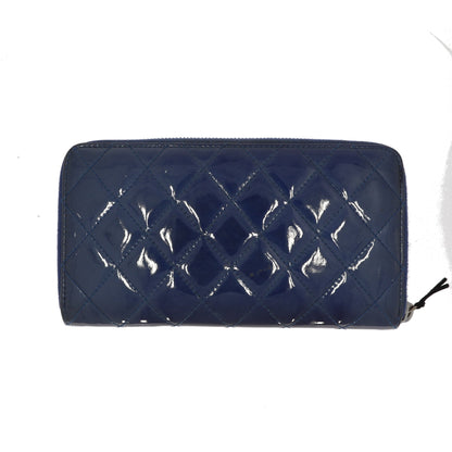 CHANEL Wallet in Blue Patent