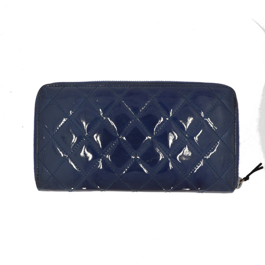 CHANEL Wallet in Blue Patent