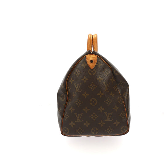 LOUIS VUITTON Speedy Handbag in Brown Canvas