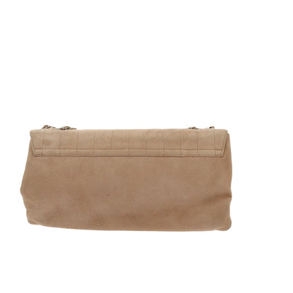 CHANEL 2.55 Shoulder Bag in Beige Suede
