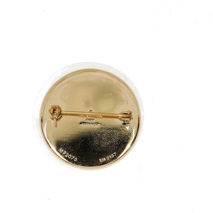 LOUIS VUITTON X SUPREME X Supreme Brooch in Multicolor Steel