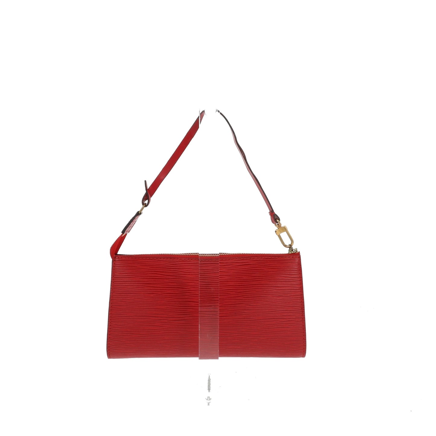 LOUIS VUITTON Pochette Accessoire bag in Red Epi leather