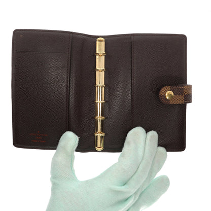 LOUIS VUITTON Agenda Cover in Brown Canvas