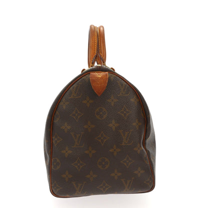 LOUIS VUITTON Speedy Handbag in Brown Canvas
