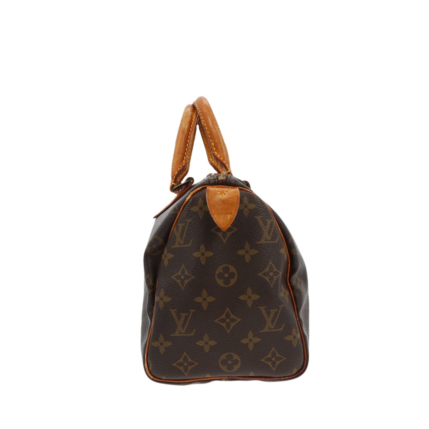 LOUIS VUITTON Speedy Handbag in Brown Canvas