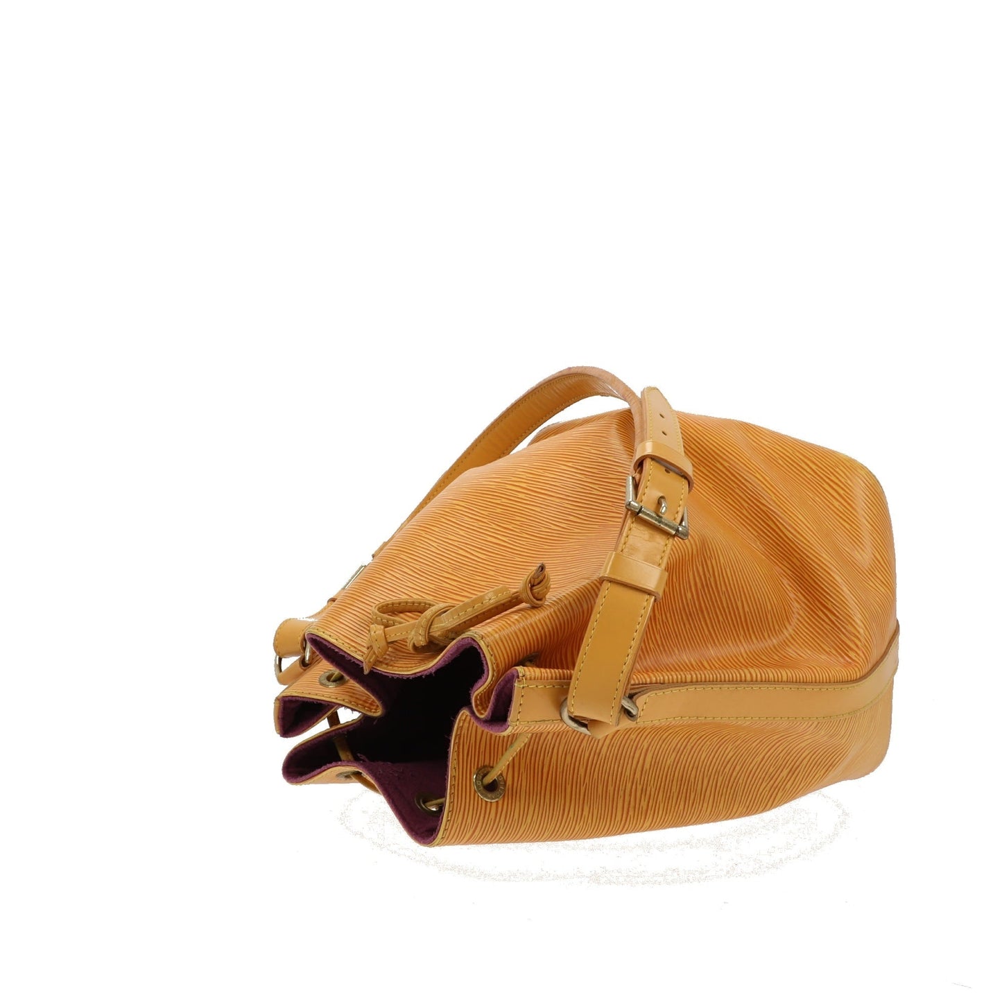 LOUIS VUITTON Noe Shoulder Bag in Yellow Leather