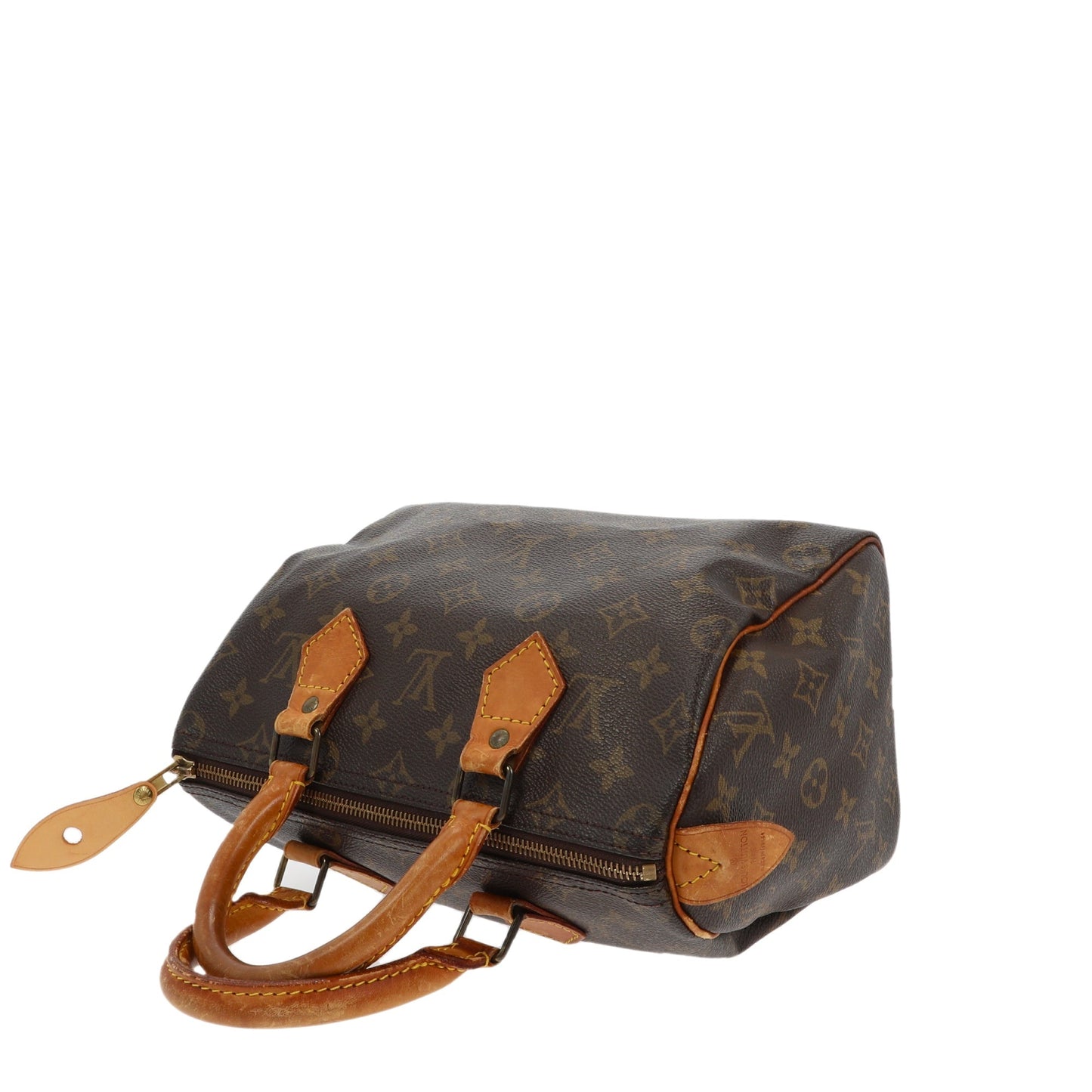 LOUIS VUITTON Speedy Handbag in Brown Canvas