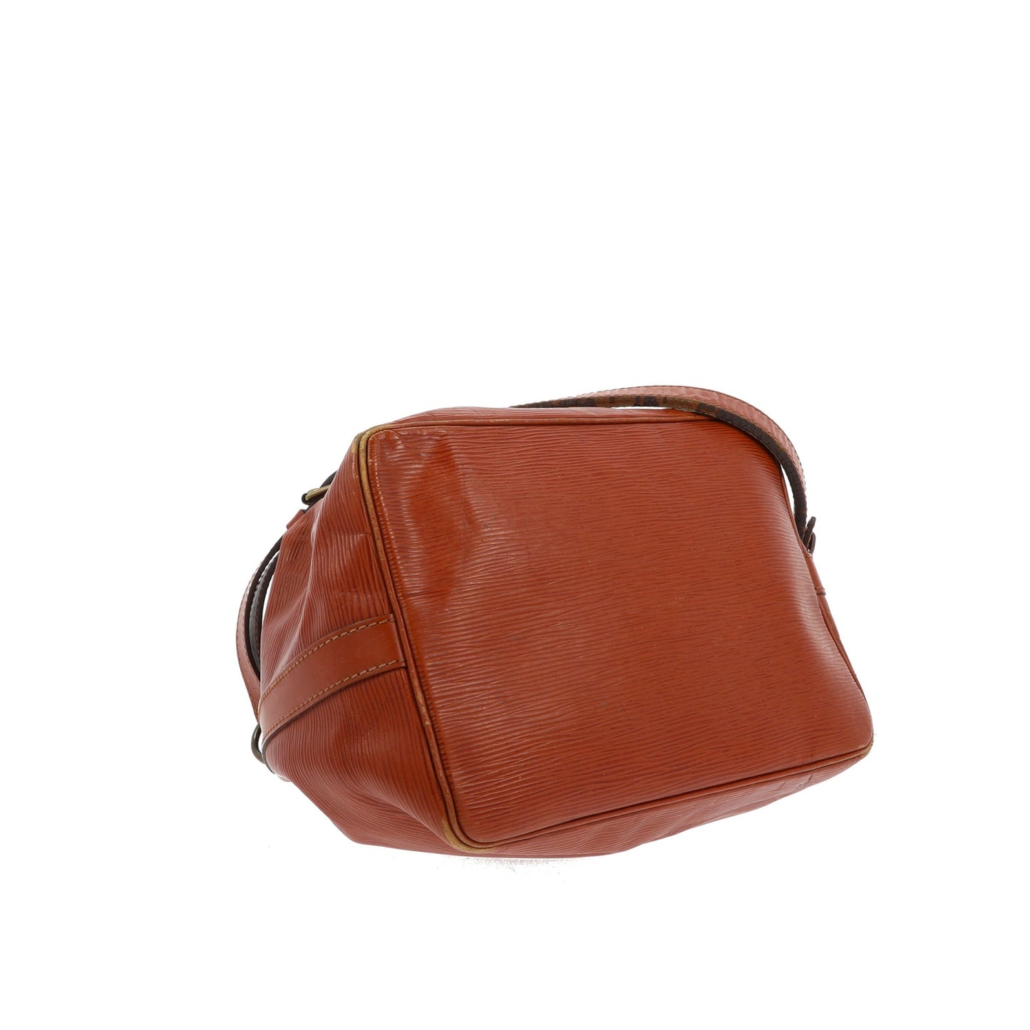 LOUIS VUITTON Noe Shoulder Bag in Brown Leather