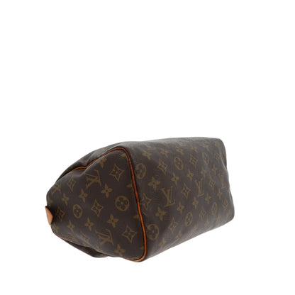 LOUIS VUITTON Speedy Handbag in Brown Canvas