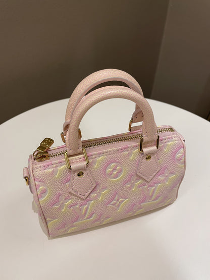 Louis Vuitton Nano Speedy Stardust Monogram Empreinte