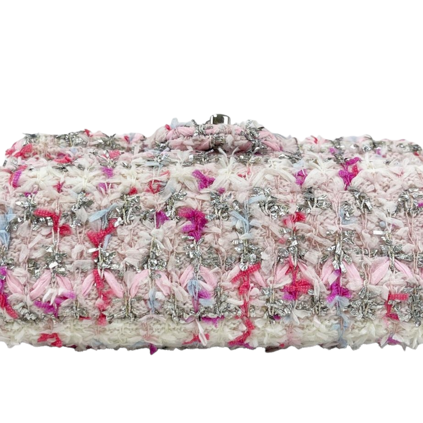 Mini Rectangular Flap Tweed Multi Color SHW