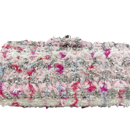 Mini Rectangular Flap Tweed Multi Color SHW